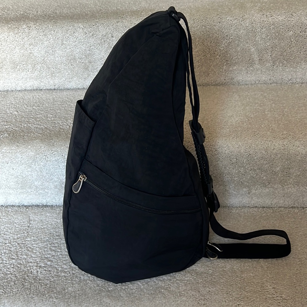 Black American Healthy Back Bag Tote -Medium